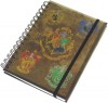 Harry Potter Hogwarts Crest & Houses Notebook