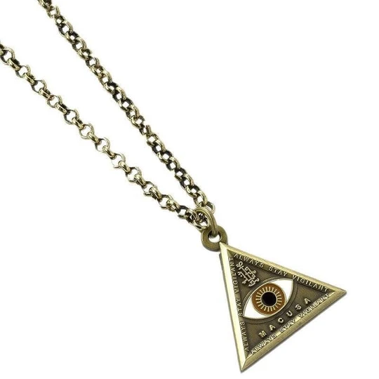 Fantastic Beasts Triangle Eye Necklace