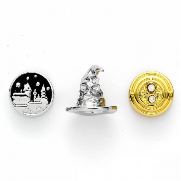 Harry Potter Hogwarts, Sorting Hat, Time Turner Bead Charm Set