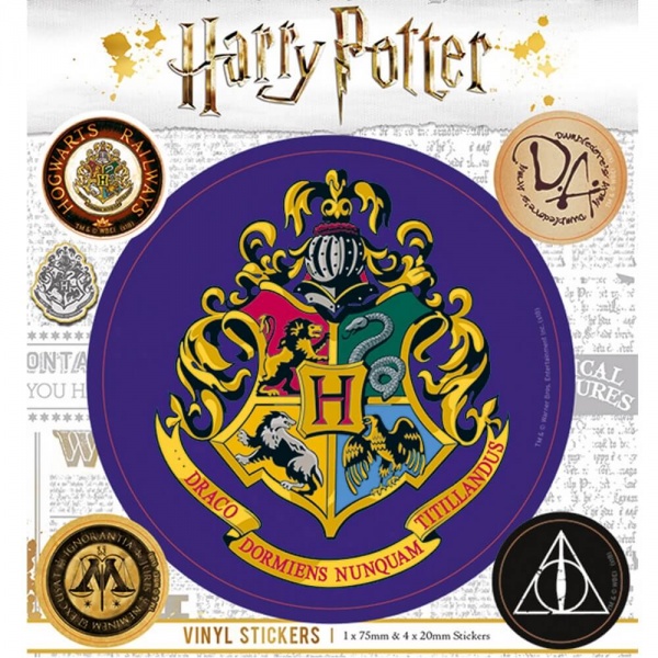 Harry Potter Hogwarts Vinyl Stickers
