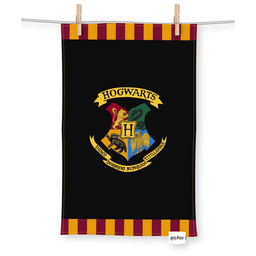 Harry Potter Hogwarts Tea Towel