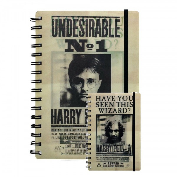 Harry Potter & Sirius Black 3D Notebook