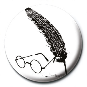 Harry Potter Glasses Badge