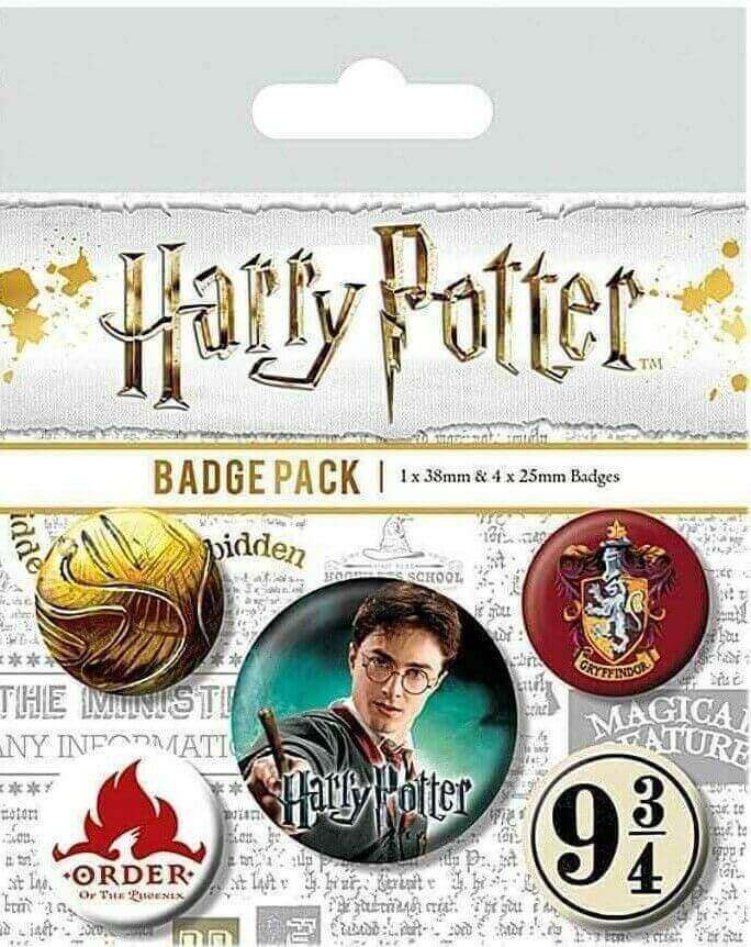 Harry Potter Badge Set