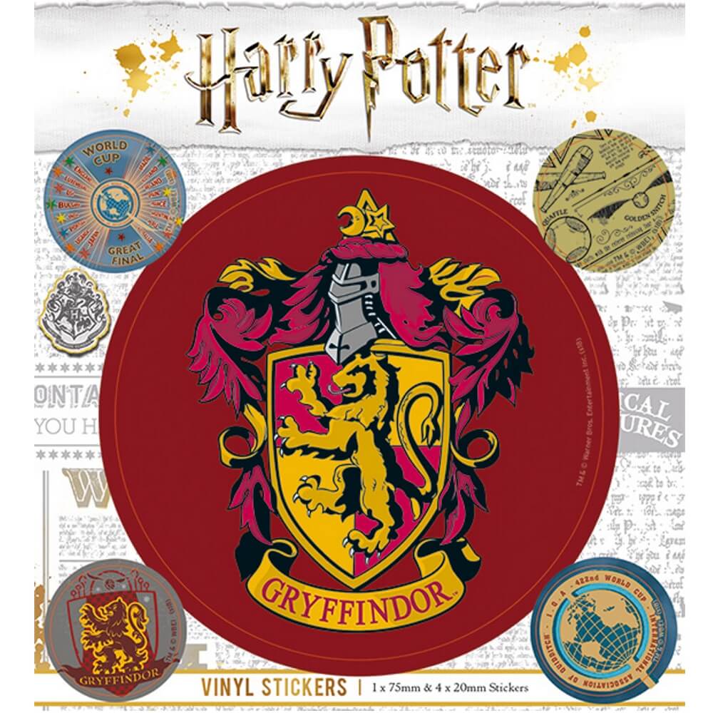Harry Potter Gryffindor Vinyl Stickers