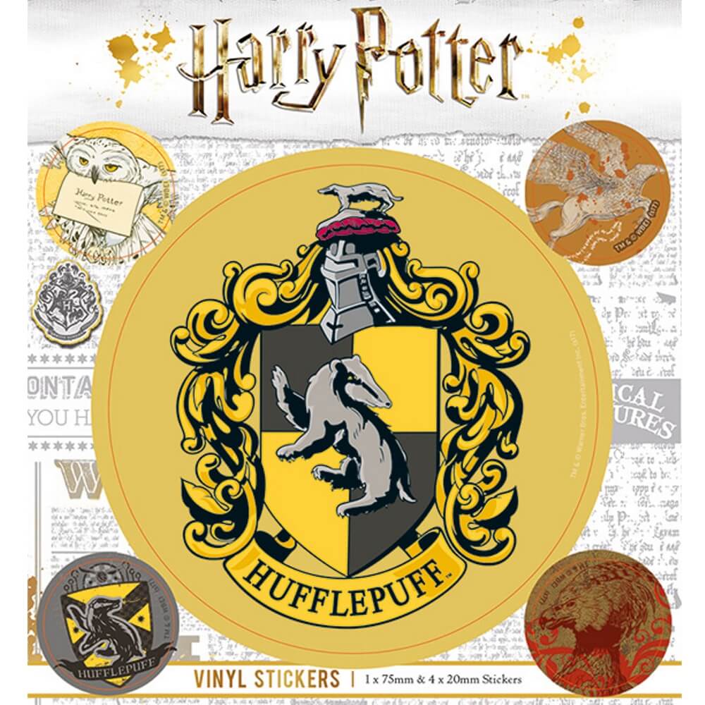 Harry Potter Hufflepuff Vinyl Stickers