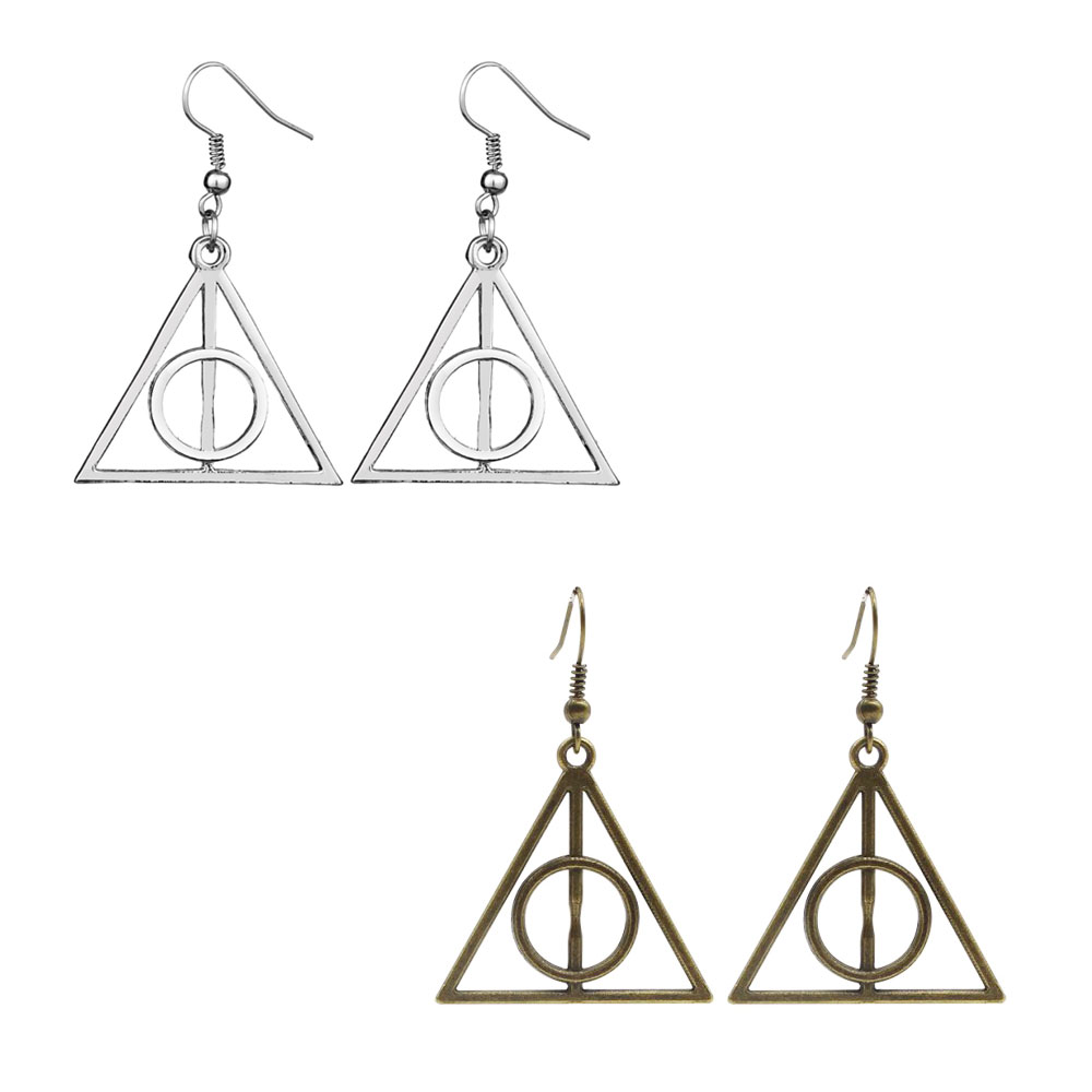 Harry Potter Inspired Deathly Hallows Earrings
