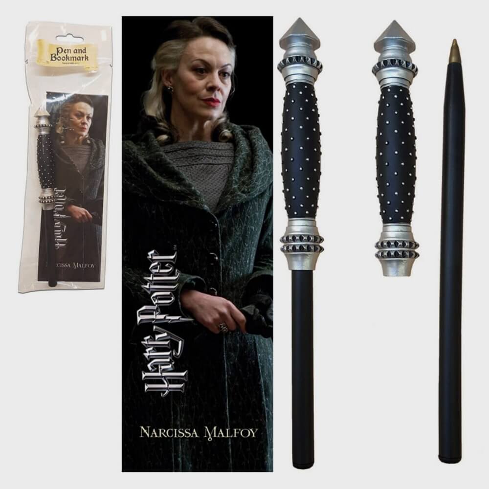 Narcissa Malfoy Wand Pen & Bookmark