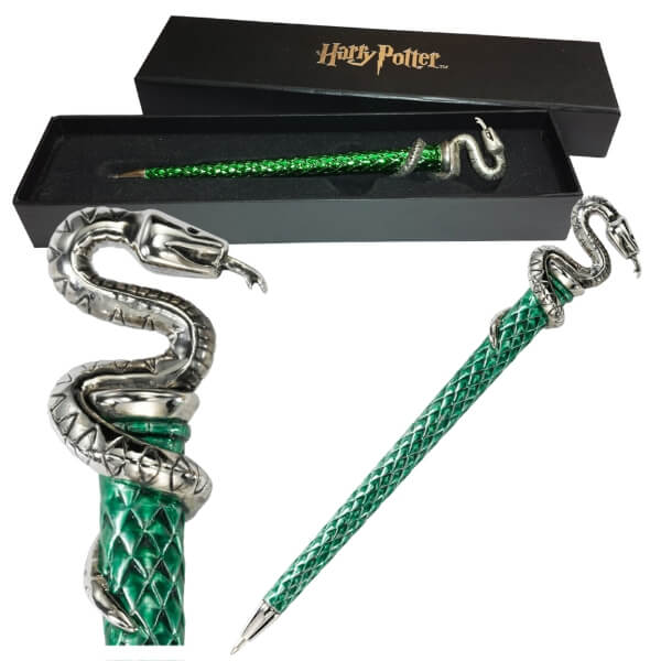 Harry Potter Slytherin Pen Silver Plated