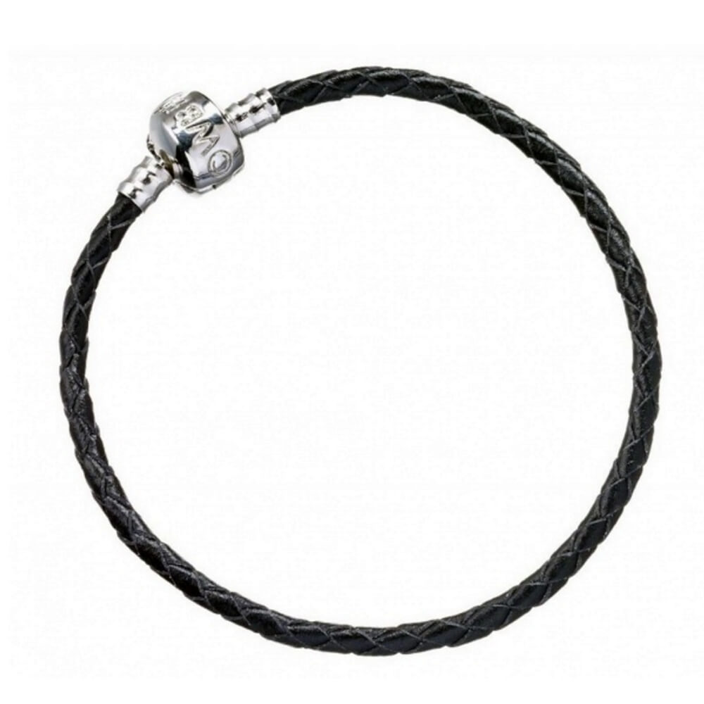 Official Harry Potter Black Leather Charm Bracelet