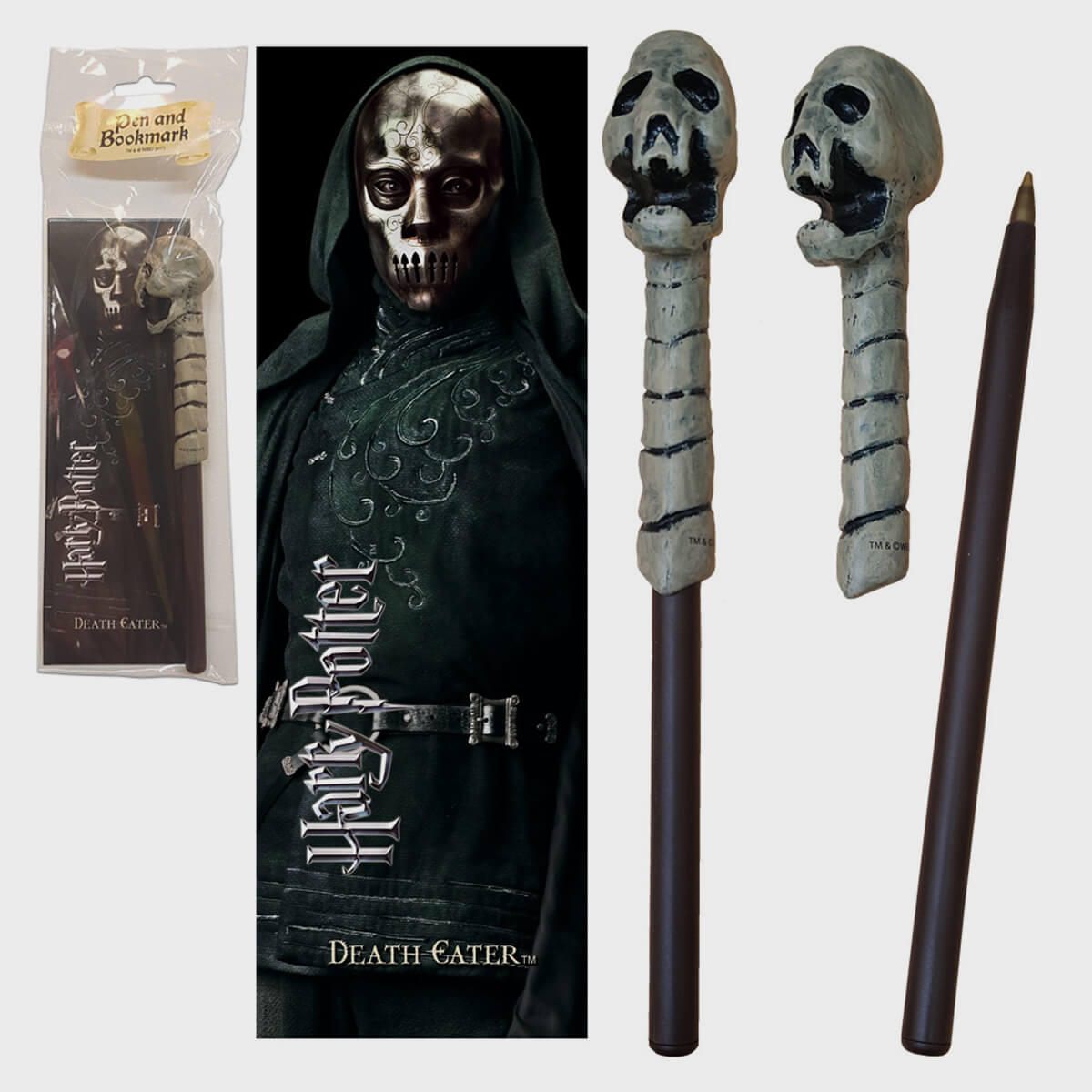 Death Eater Wand Pen & Bookmark